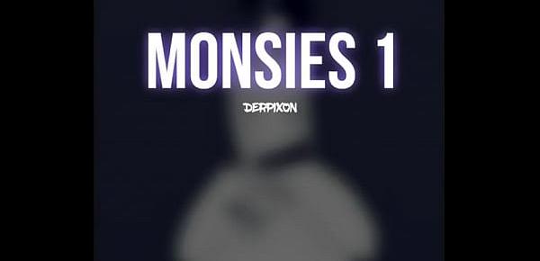  [Derpixon] Monsies 1 (Monster Series) - Animated [720P]